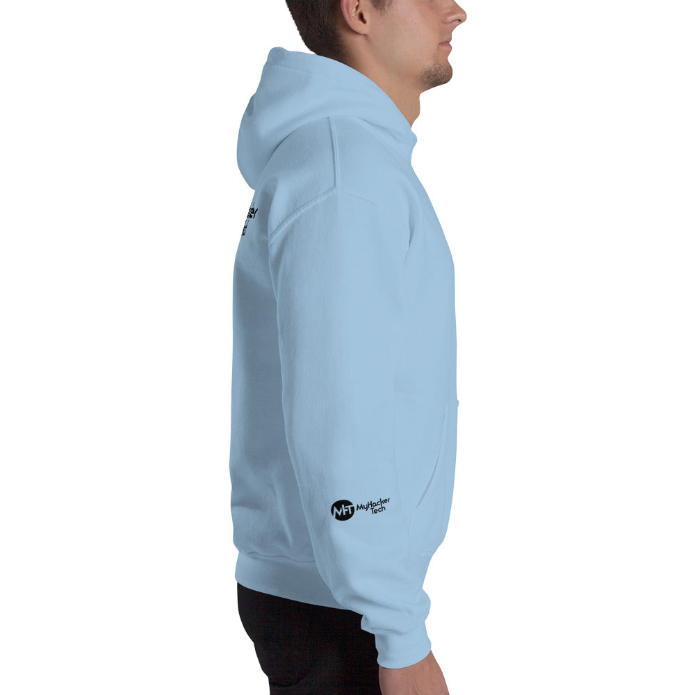 MyHackerTech Classic - Unisex Hoodie (with all sides designs) by DarkByteGear