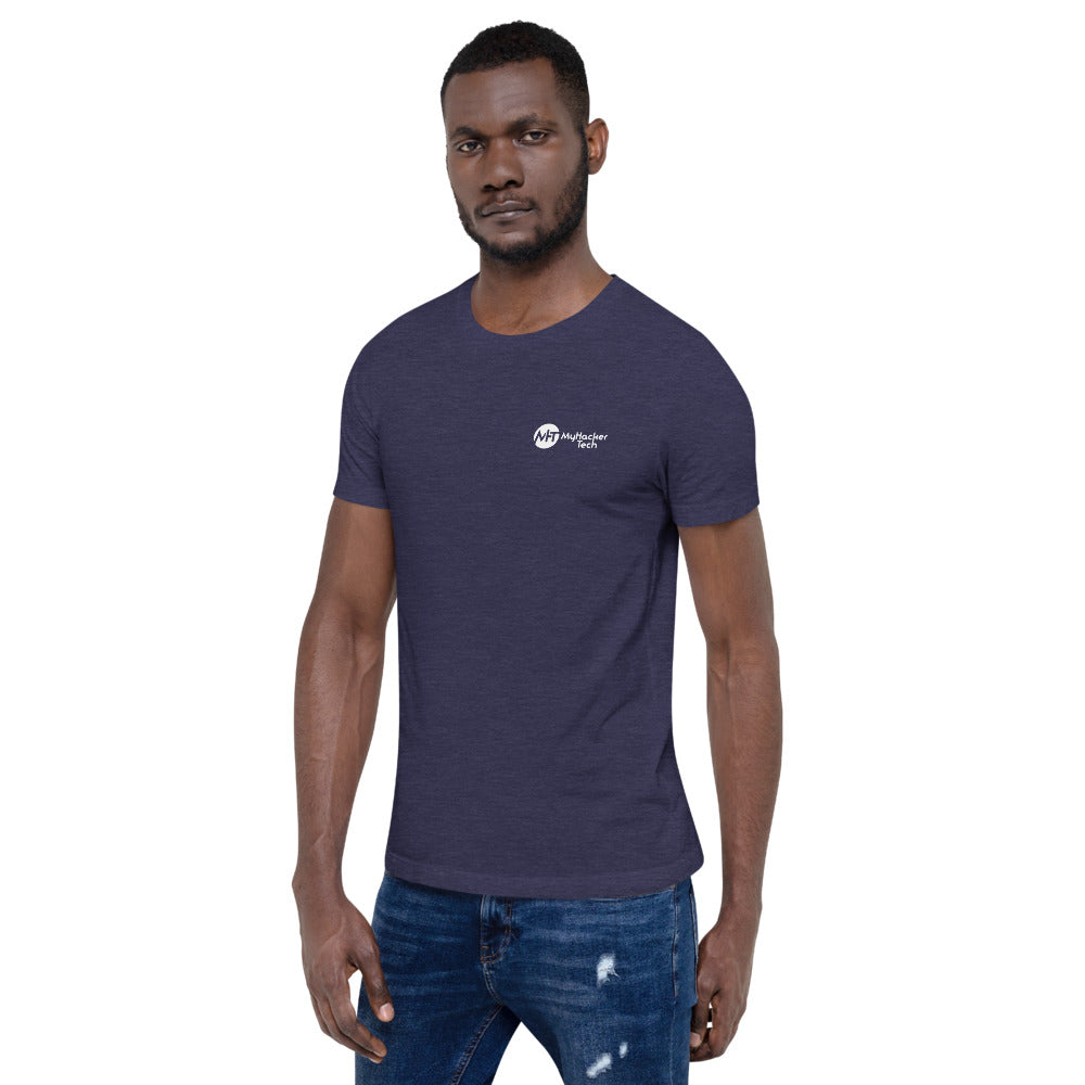 $ sudo systemctl restart 2020 - Short-Sleeve Unisex T-Shirt (with back design) by DarkByteGear