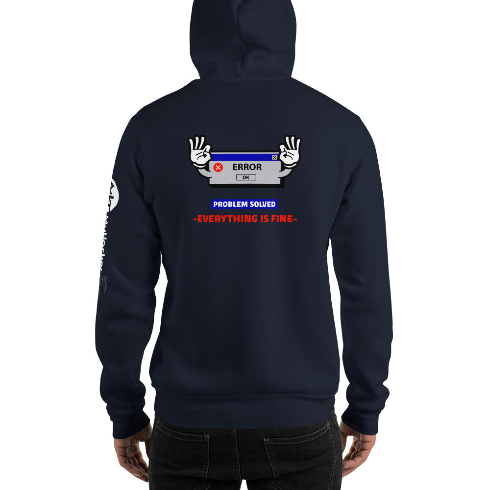 Problem solved - Unisex Hoodie by DarkByteGear