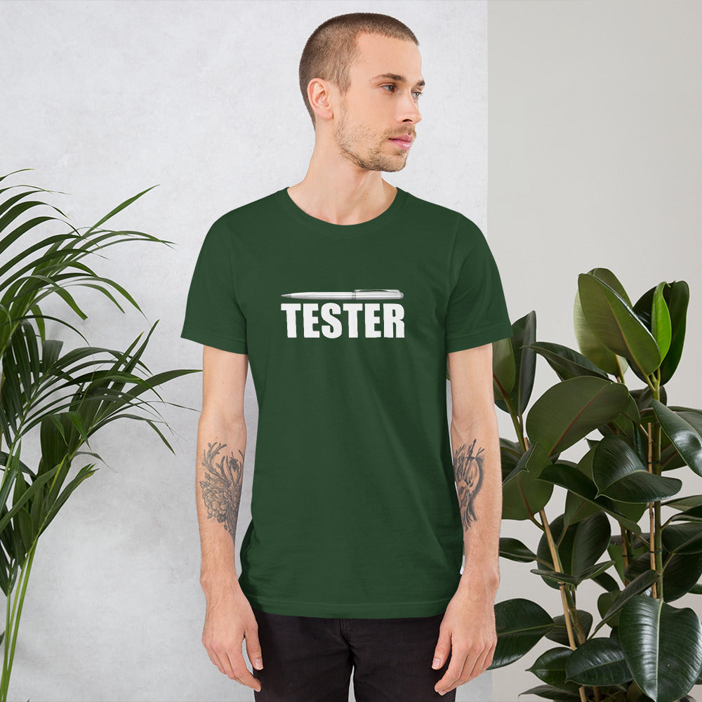 Pentester v5 - Short-Sleeve Unisex T-Shirt (white text) by DarkByteGear