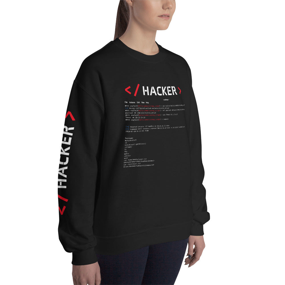 Hacker v.1 - Unisex Sweatshirt by DarkByteGear