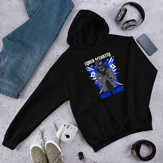 Cyber Security Blue Team V3 - Unisex Hoodie by DarkByteGear