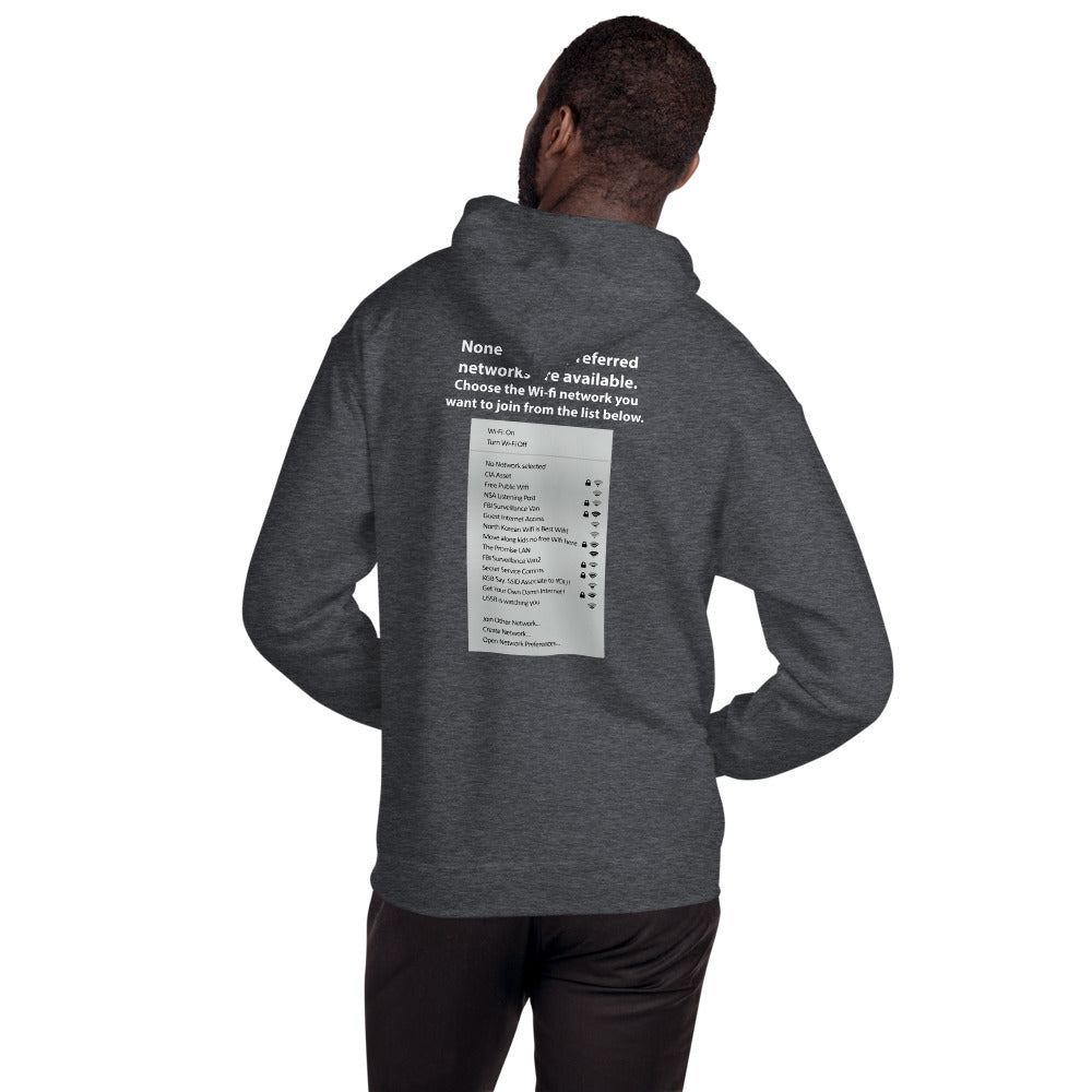 None of your preferred networks are available - Unisex Hoodie by DarkByteGear