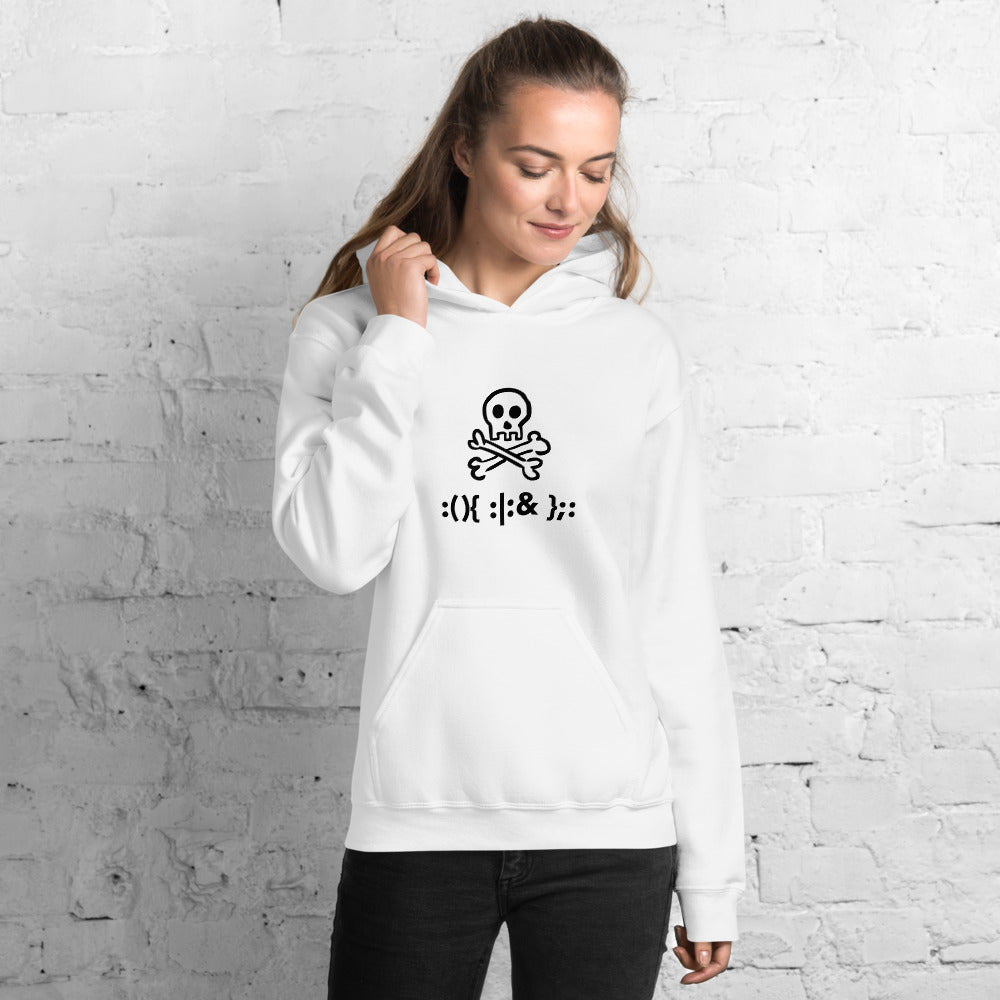 Bash Fork Bomb Linux - Unisex Hoodie by DarkByteGear