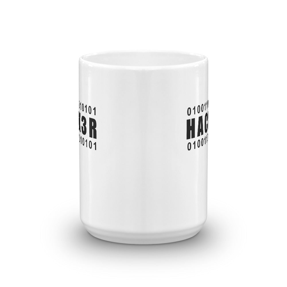 0100110010101 Hack3r - Mug by DarkByteGear