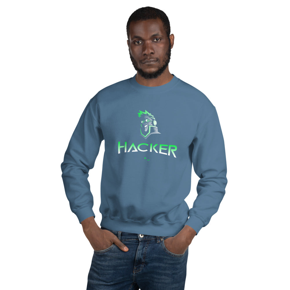 Hacker v.1 - Unisex Sweatshirt by DarkByteGear