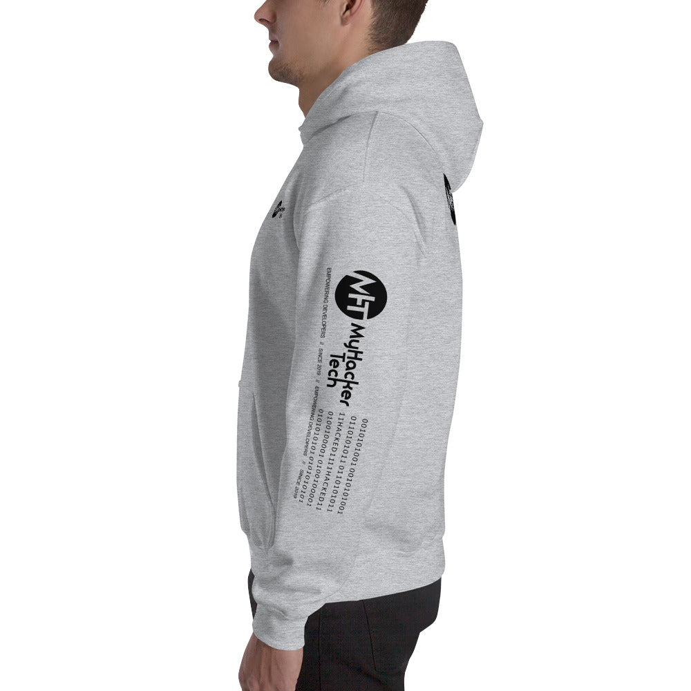 MyHackerTech Classic - Unisex Hoodie (with all sides designs) by DarkByteGear