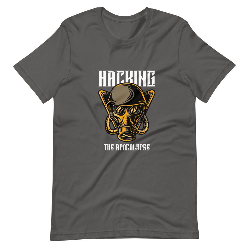 Hacking the Apocalypse - Short-Sleeve Unisex T-Shirt by DarkByteGear