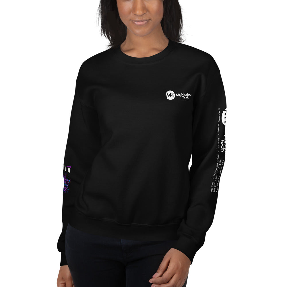 CyberWare Ronin - Unisex Sweatshirt (all sides print) by DarkByteGear