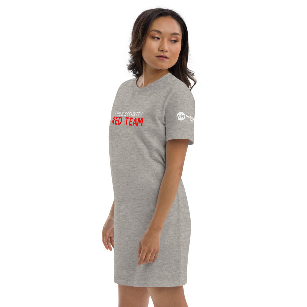 Cyber Security Red Team - Organic cotton t-shirt dress by DarkByteGear