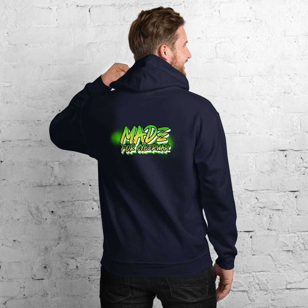 Made for cyberwar - Unisex Hoodie by DarkByteGear