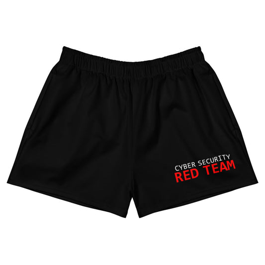 Cyber Security Red Team - Women's Athletic Short Shorts by DarkByteGear