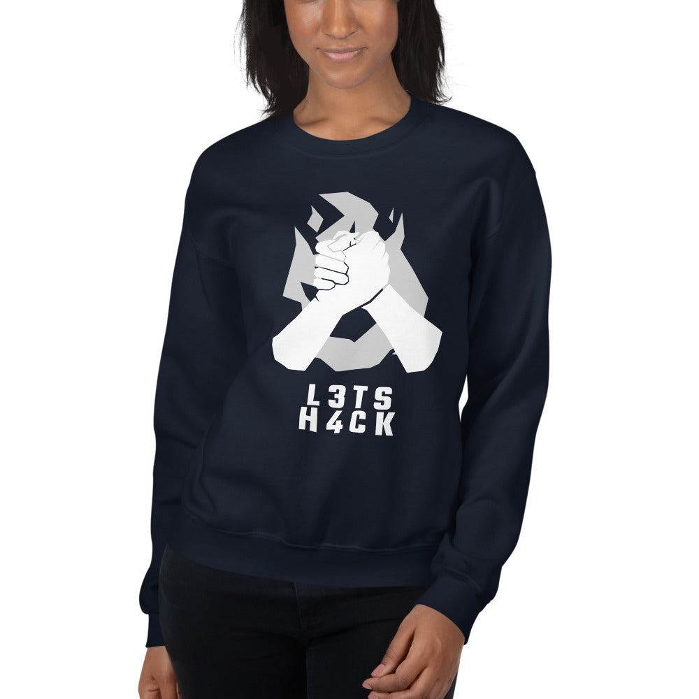 L3ts H4ck - Unisex Sweatshirt by DarkByteGear