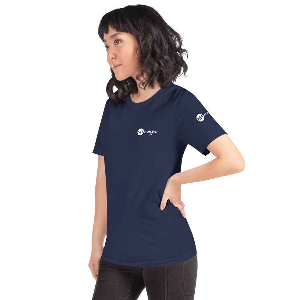 volunteer penetration tester - Short-Sleeve Unisex T-Shirt ( with all sides designs) by DarkByteGear