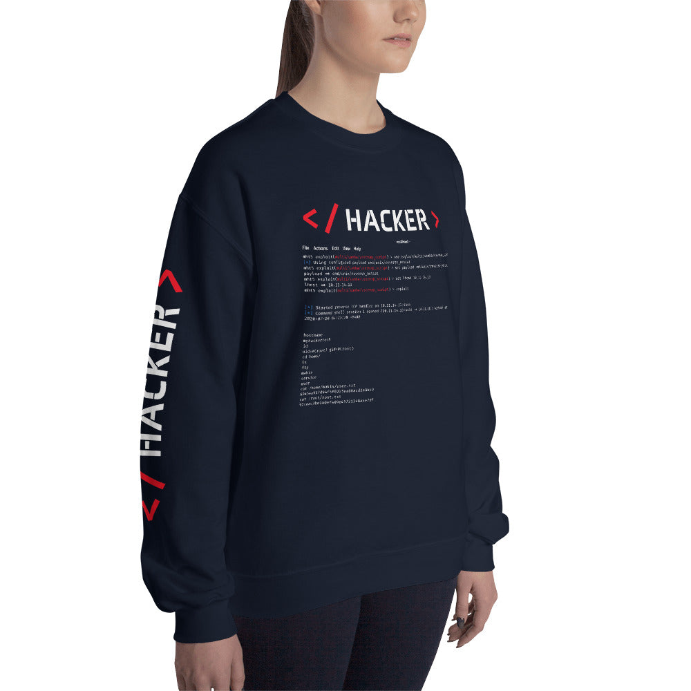 Hacker v.1 - Unisex Sweatshirt by DarkByteGear