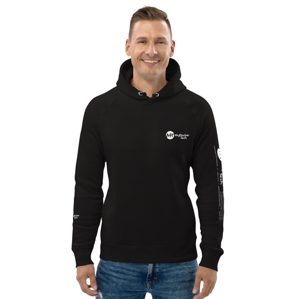 MyHackerTech Classic - Unisex pullover hoodie (with all sides designs) by DarkByteGear