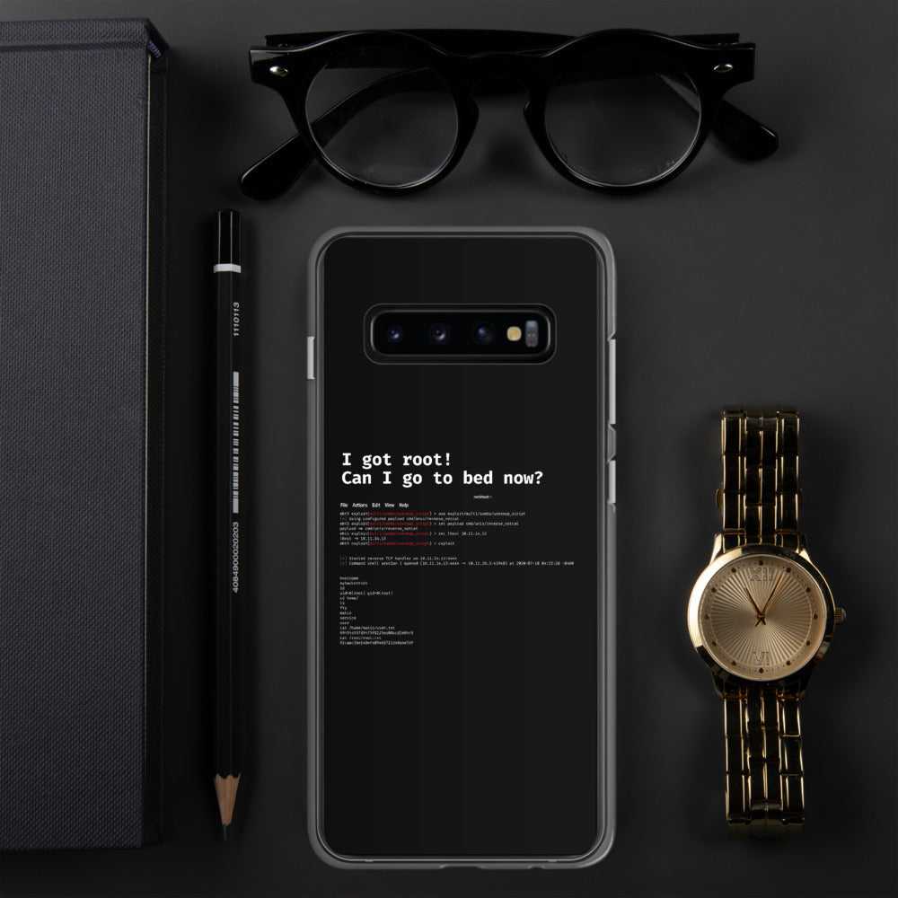 I got root! Can I go to bed now? - Samsung Case by DarkByteGear