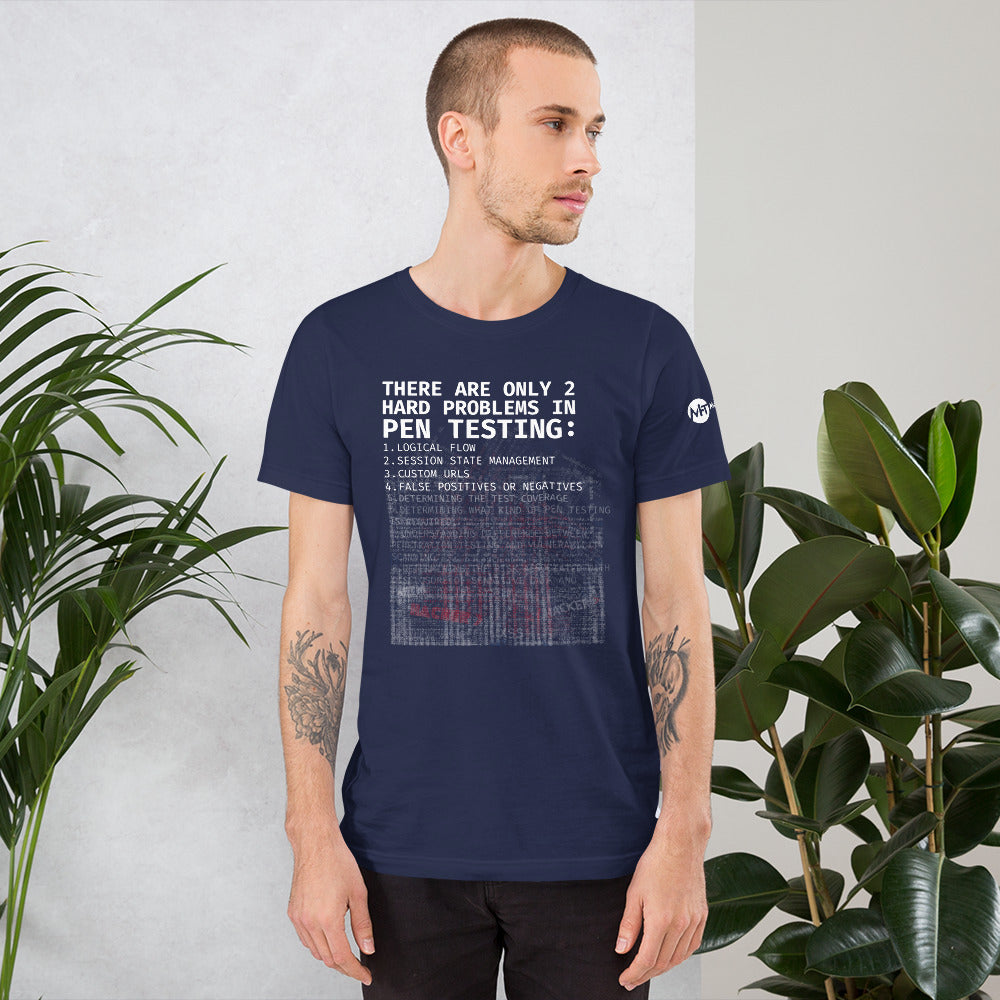 Problems in pen testing - Short-Sleeve Unisex T-Shirt by DarkByteGear