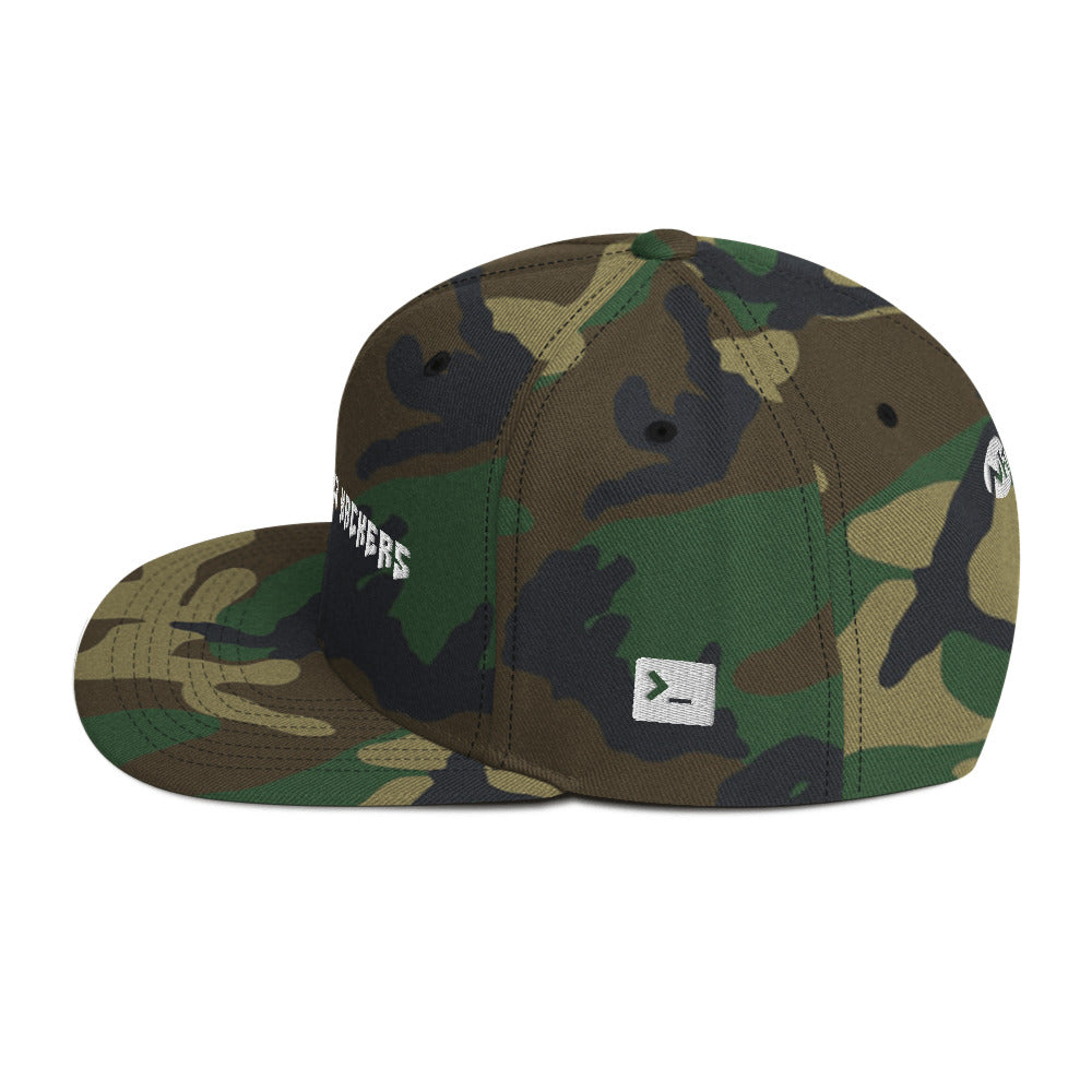 Hackers empower hackers - Snapback Hat by DarkByteGear