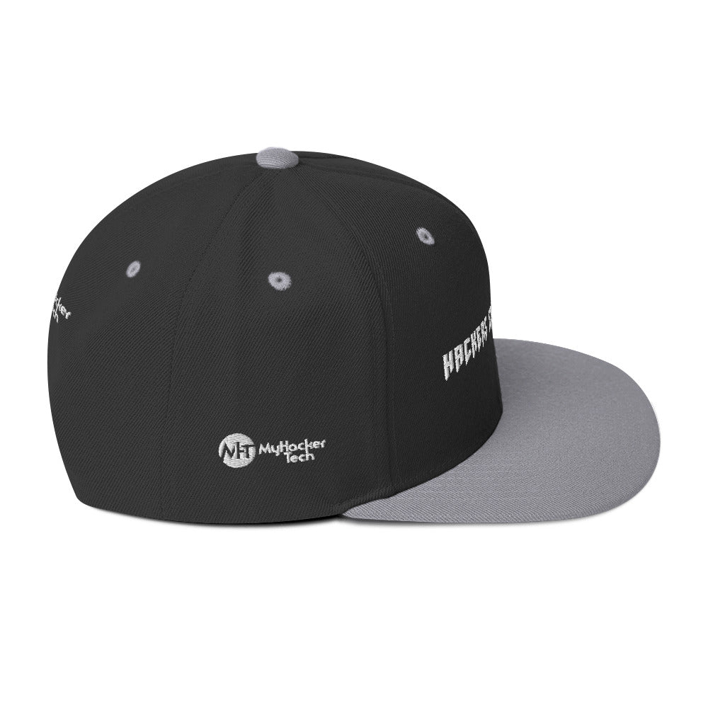 Hackers empower hackers - Snapback Hat by DarkByteGear