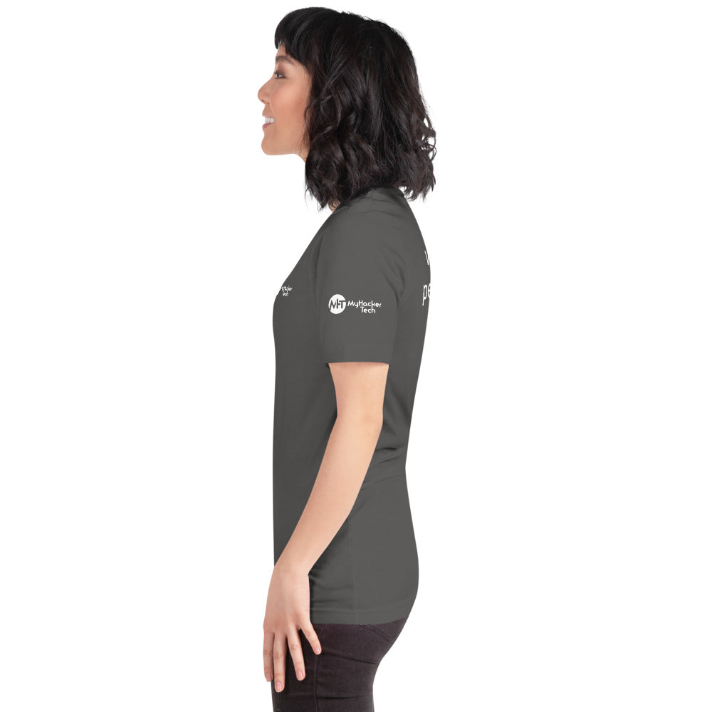 volunteer penetration tester - Short-Sleeve Unisex T-Shirt ( with all sides designs) by DarkByteGear