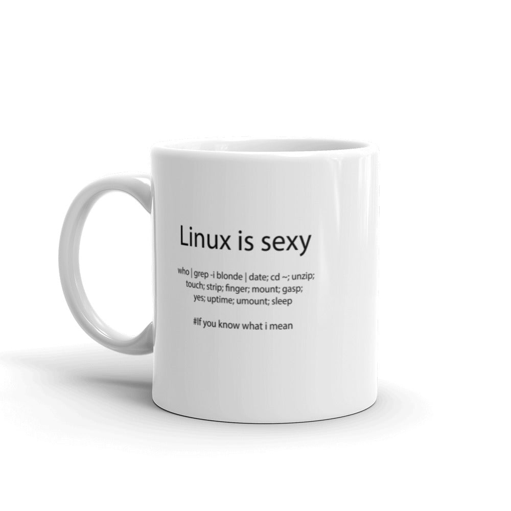 Linux is sexy - Mug by DarkByteGear