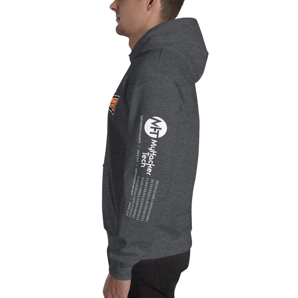 Hacking the apocalypse v1 - Unisex Hoodie (with all sides design) by DarkByteGear