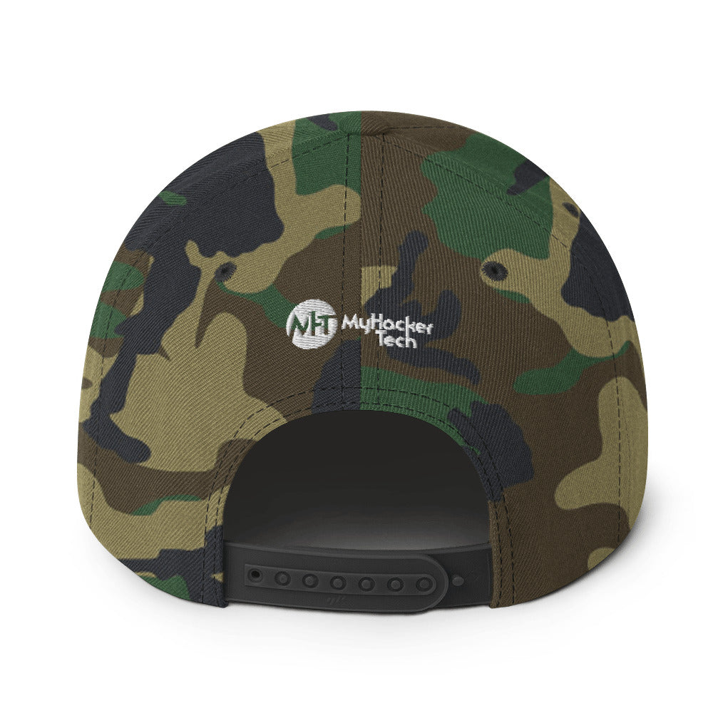 Hackers empower hackers - Snapback Hat by DarkByteGear