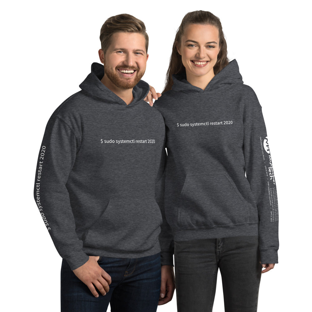$ sudo systemctl restart 2020 - Unisex Hoodie (with all sides designs) by DarkByteGear