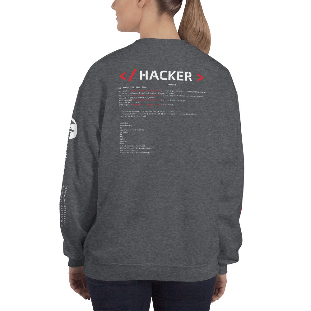 Hacker v.1 - Unisex Sweatshirt by DarkByteGear