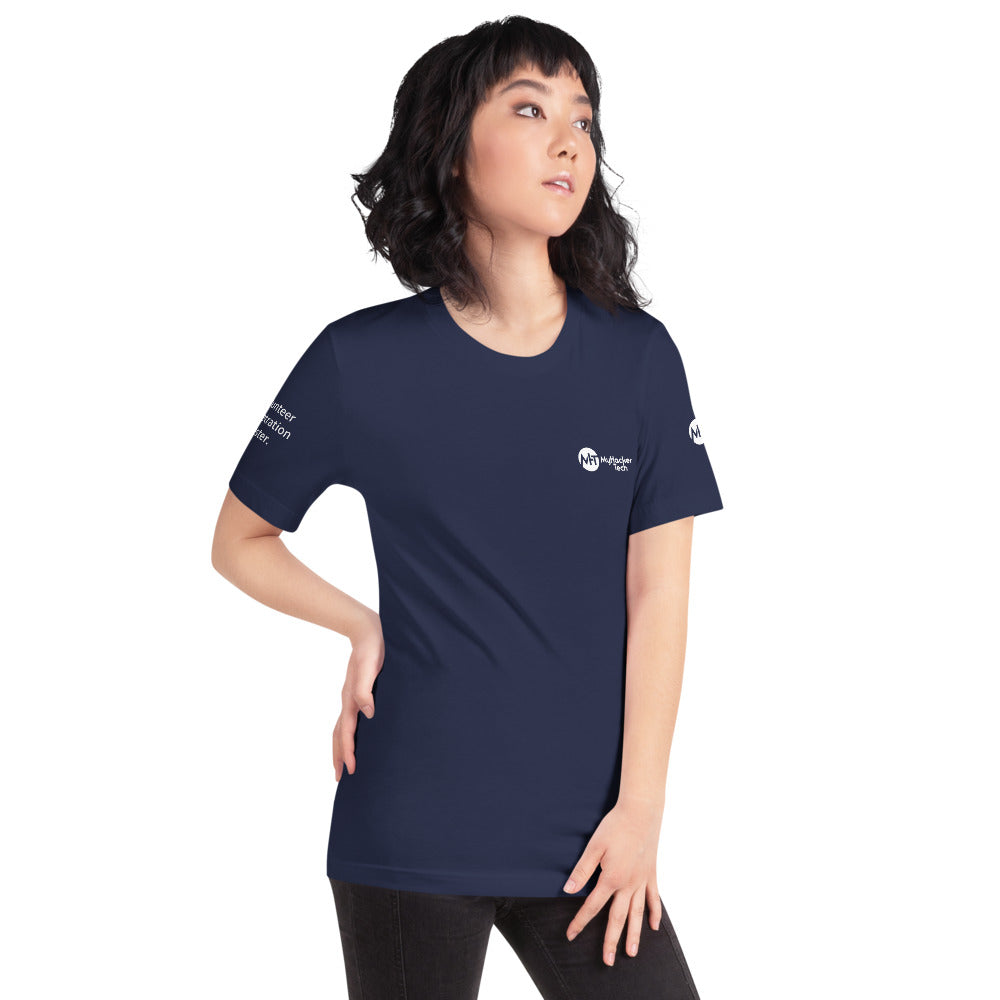 volunteer penetration tester - Short-Sleeve Unisex T-Shirt ( with all sides designs) by DarkByteGear