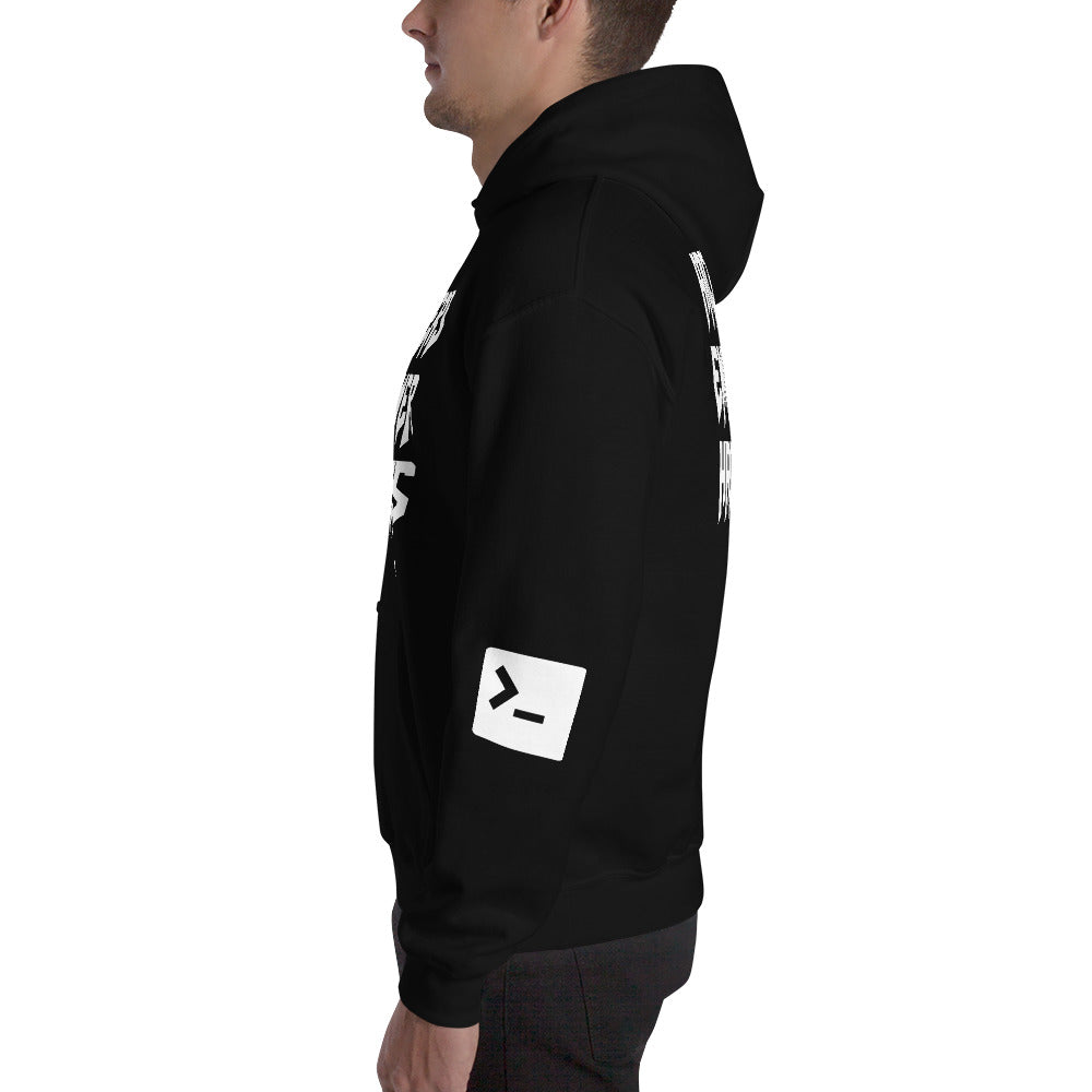 Hackers empower hackers - Unisex Hoodie by DarkByteGear