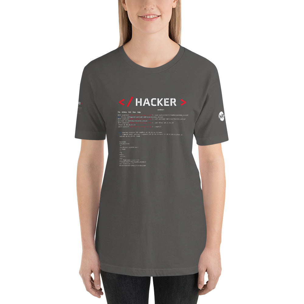 Hacker v.1 - Short-Sleeve Unisex T-Shirt by DarkByteGear