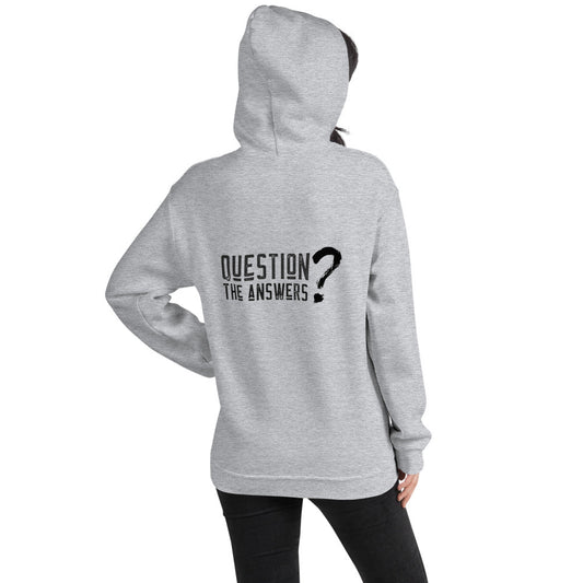 Question the answers - Unisex Hoodie by DarkByteGear