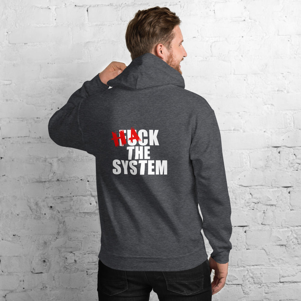 Hack the system - Unisex Hoodie by DarkByteGear