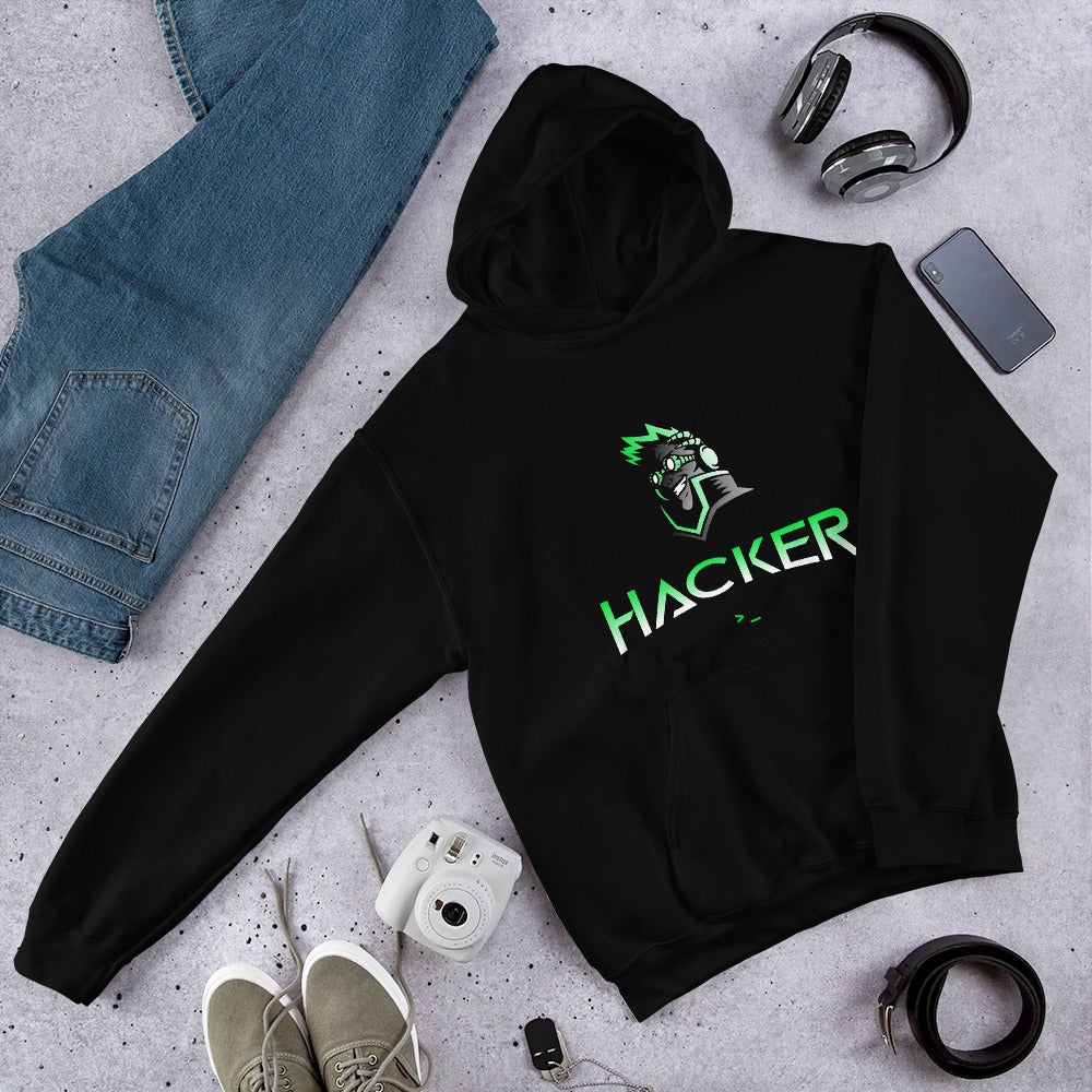 Hacker v.1 - Unisex Hoodie by DarkByteGear