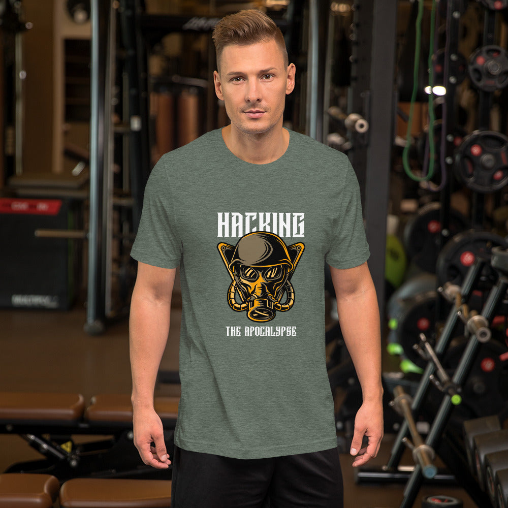 Hacking the Apocalypse - Short-Sleeve Unisex T-Shirt by DarkByteGear