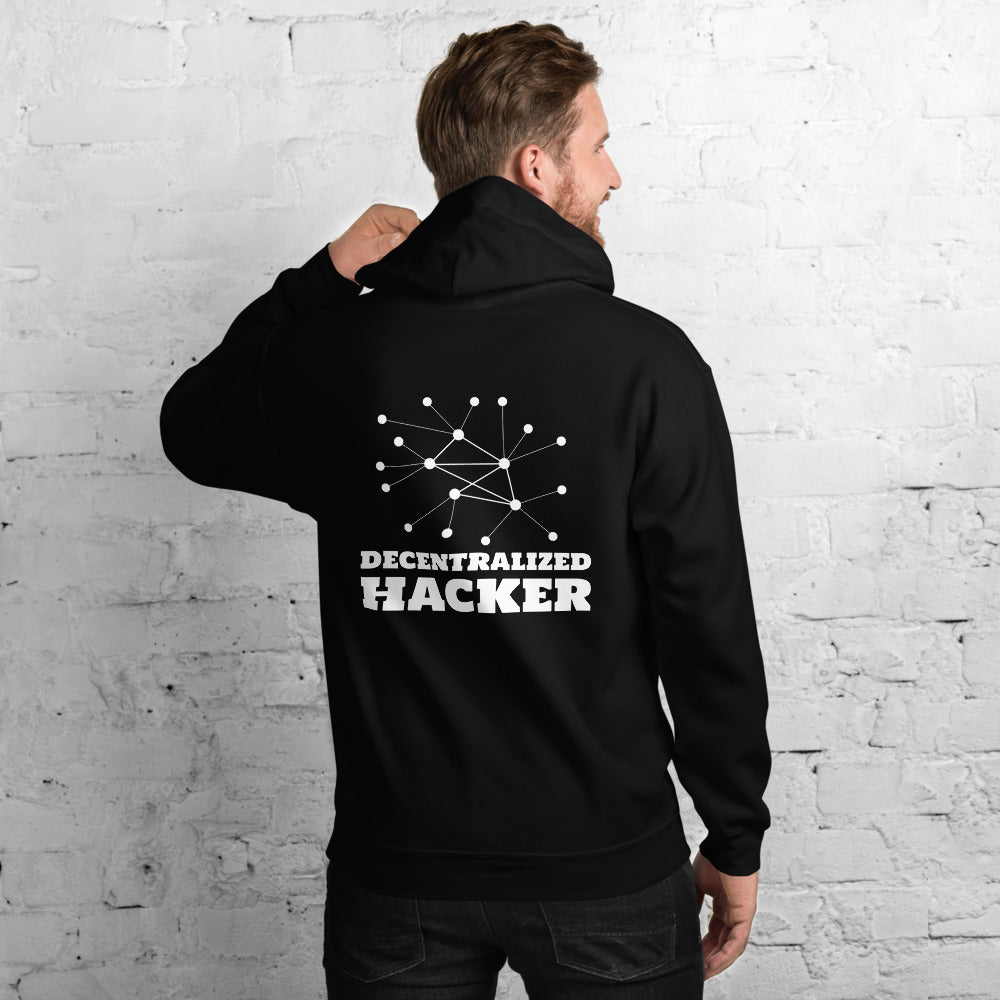 Decentralized Hacker - Unisex Hoodie by DarkByteGear