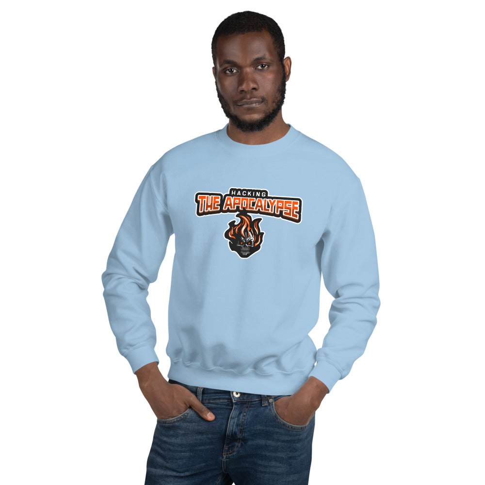 Hacking the Apocalypse v.1 - Unisex Sweatshirt by DarkByteGear
