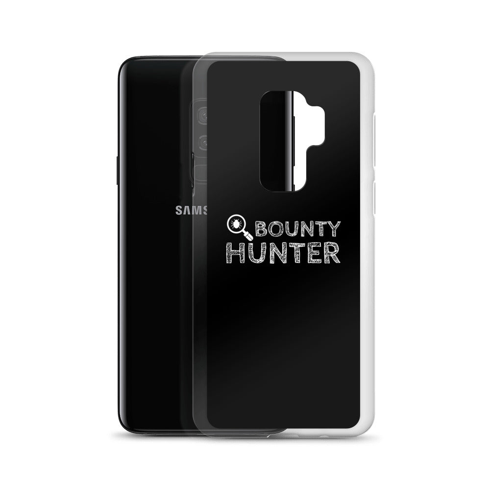 Bug bounty hunter - Samsung Case (white text) by DarkByteGear