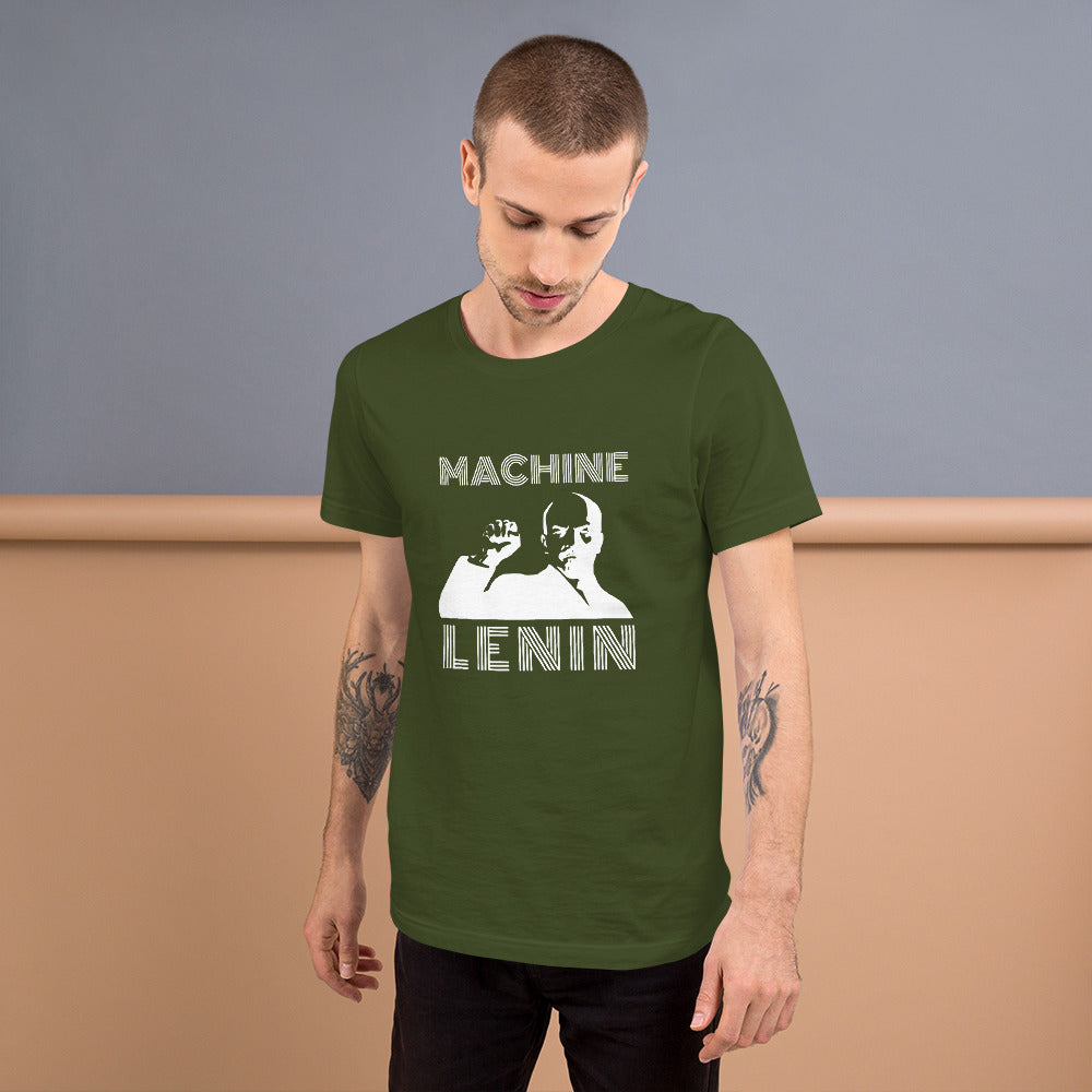 Machine Lenin - Short-Sleeve Unisex T-Shirt by DarkByteGear