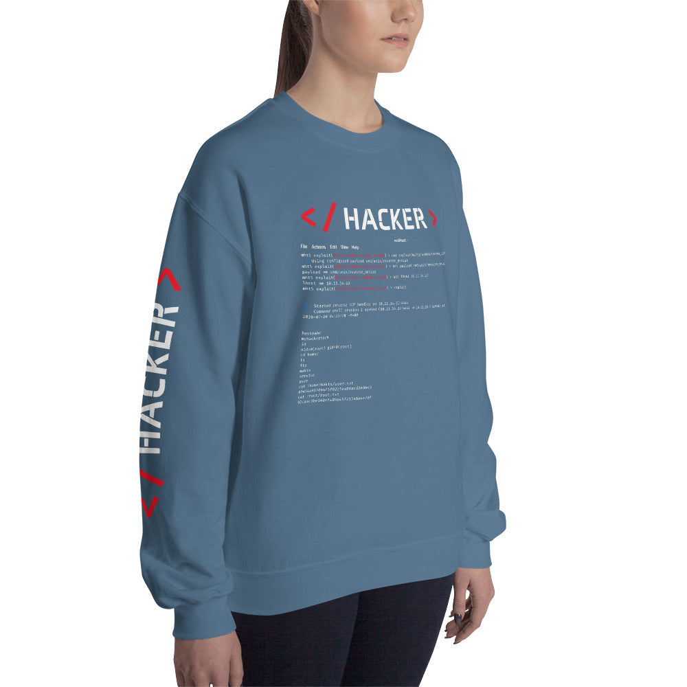Hacker v.1 - Unisex Sweatshirt by DarkByteGear