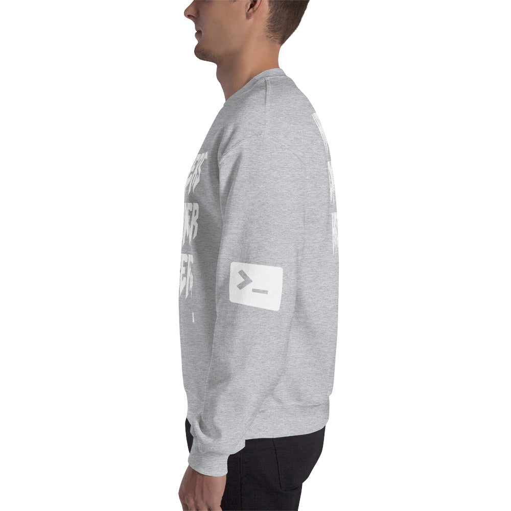 Hackers empower hackers - Unisex Sweatshirt by DarkByteGear
