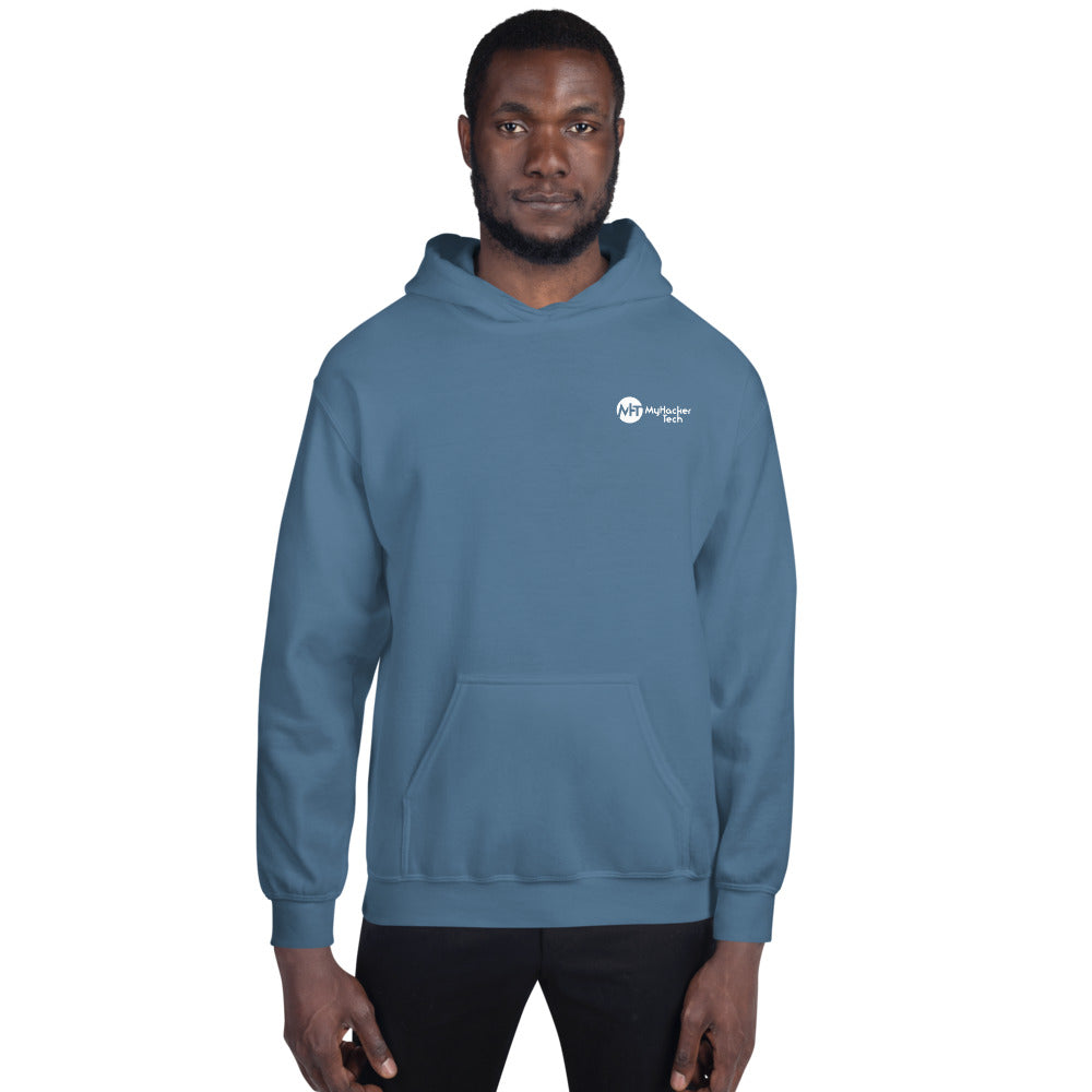 MyHackerTech Classic - Unisex Hoodie (with back design) by DarkByteGear