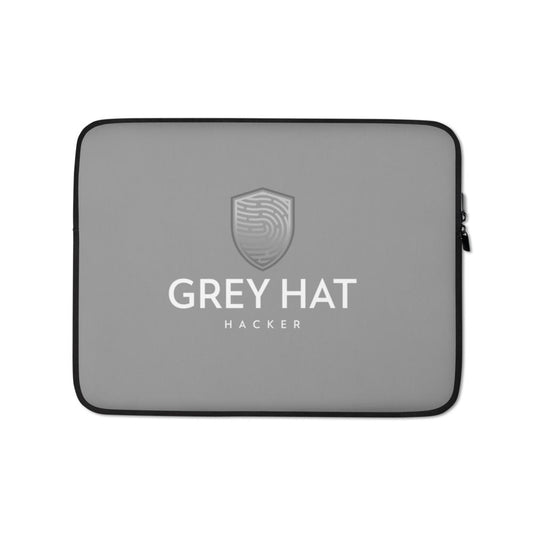 Grey Hat Hacker v1 - Laptop Sleeve by DarkByteGear