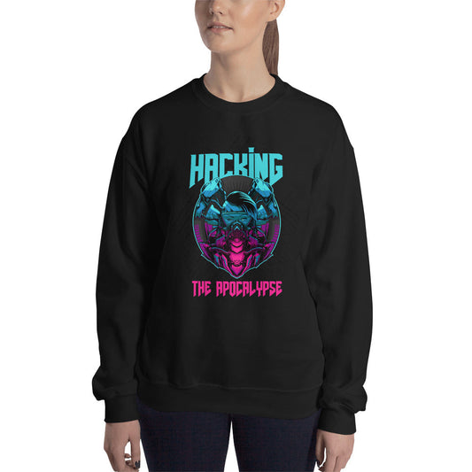 Hacking the apocalypse - Unisex Sweatshirt by DarkByteGear