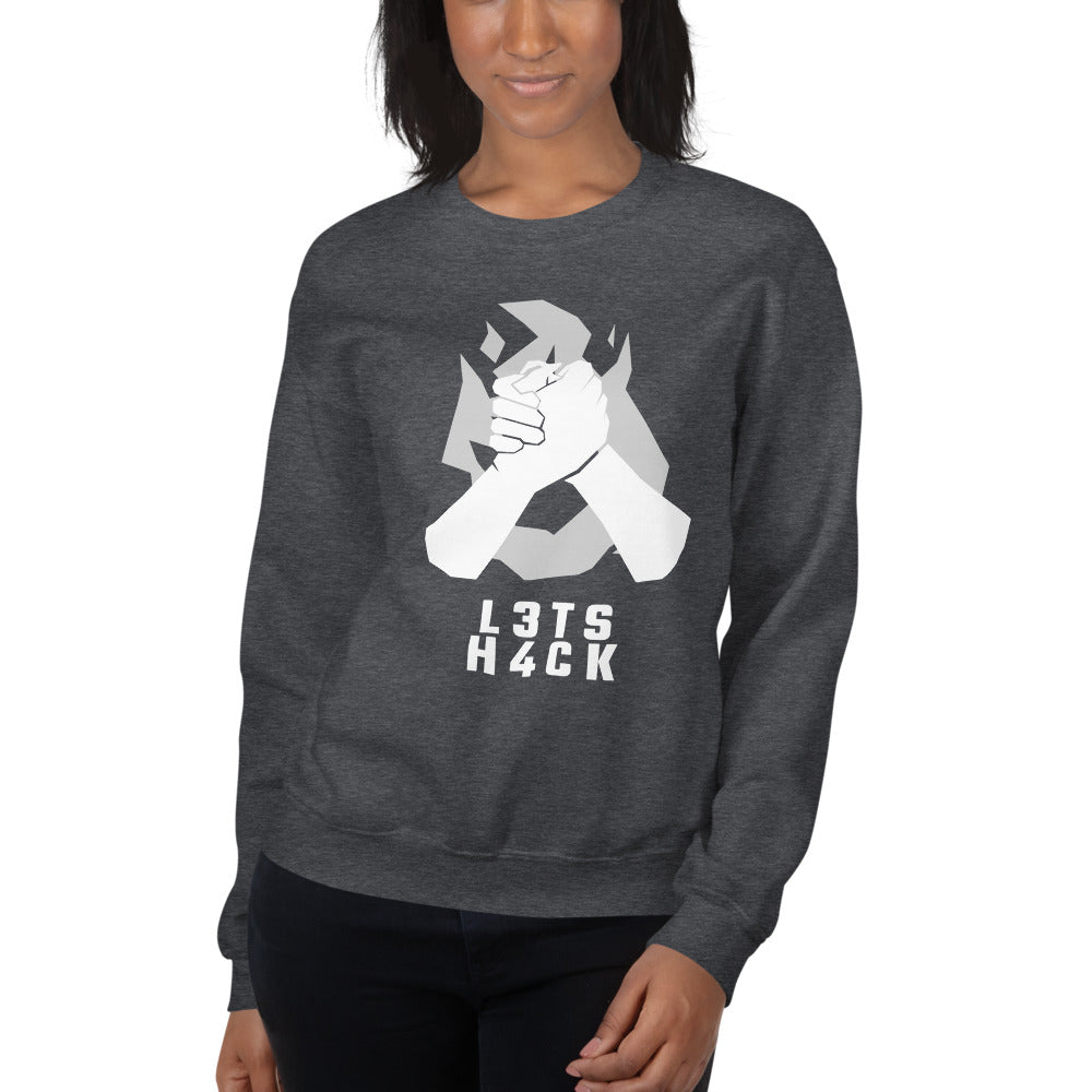 L3ts H4ck - Unisex Sweatshirt by DarkByteGear