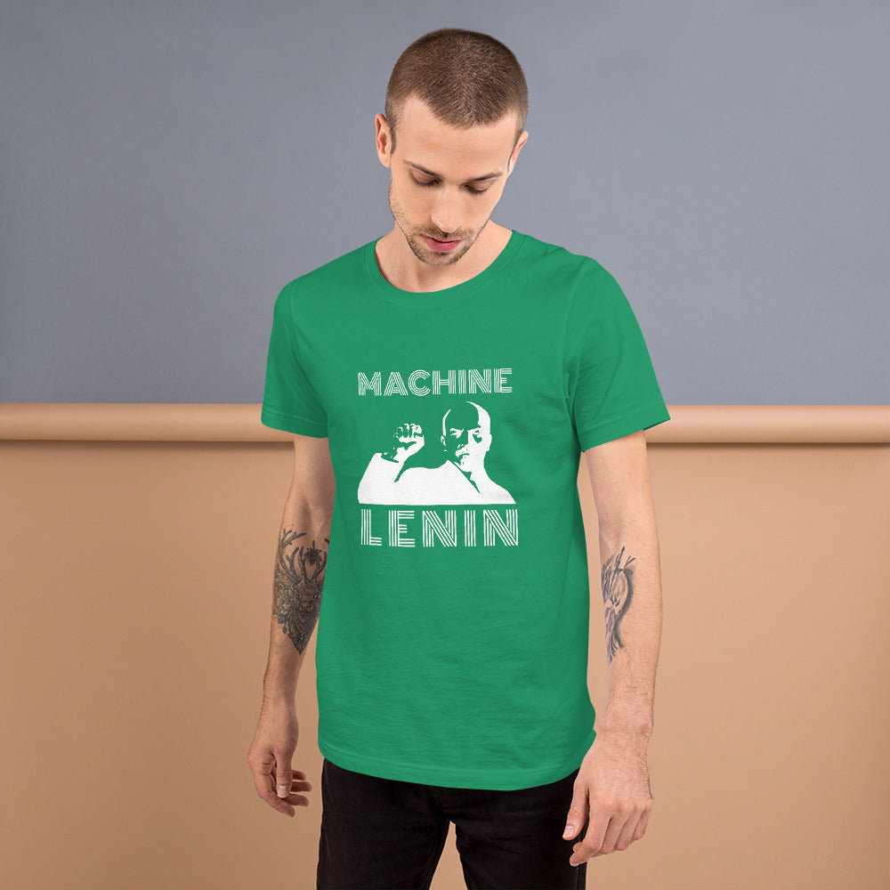 Machine Lenin - Short-Sleeve Unisex T-Shirt by DarkByteGear
