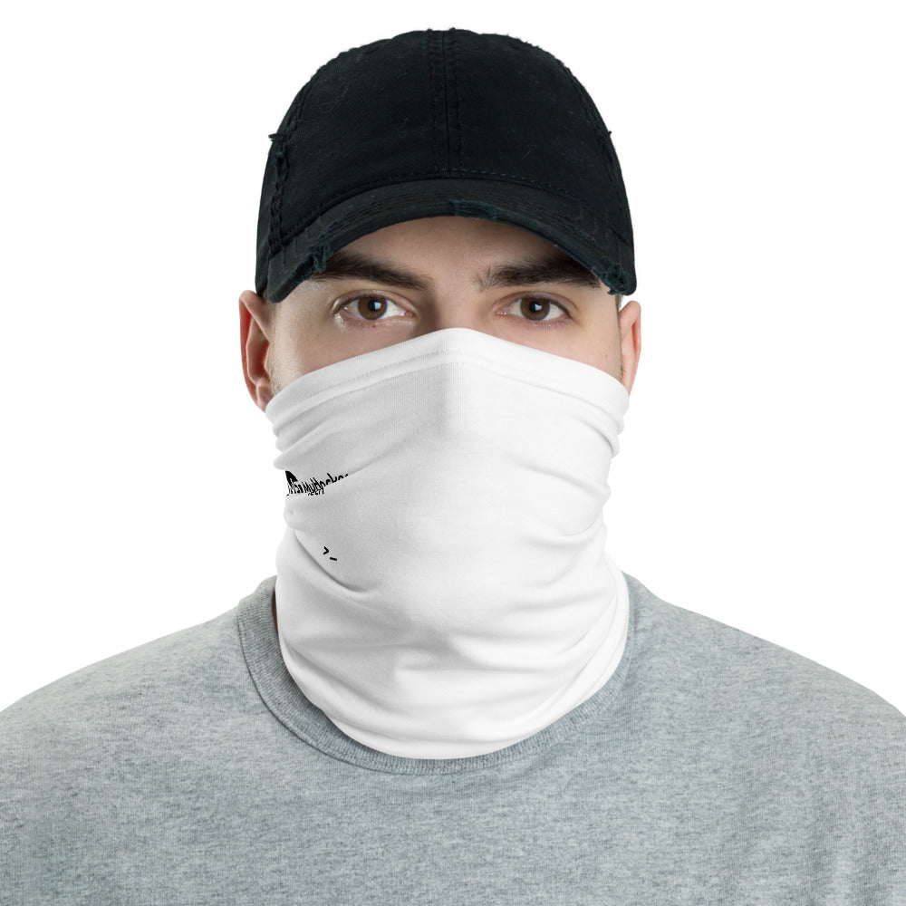MyHakcerTech - Neck Gaiter (black text) by DarkByteGear