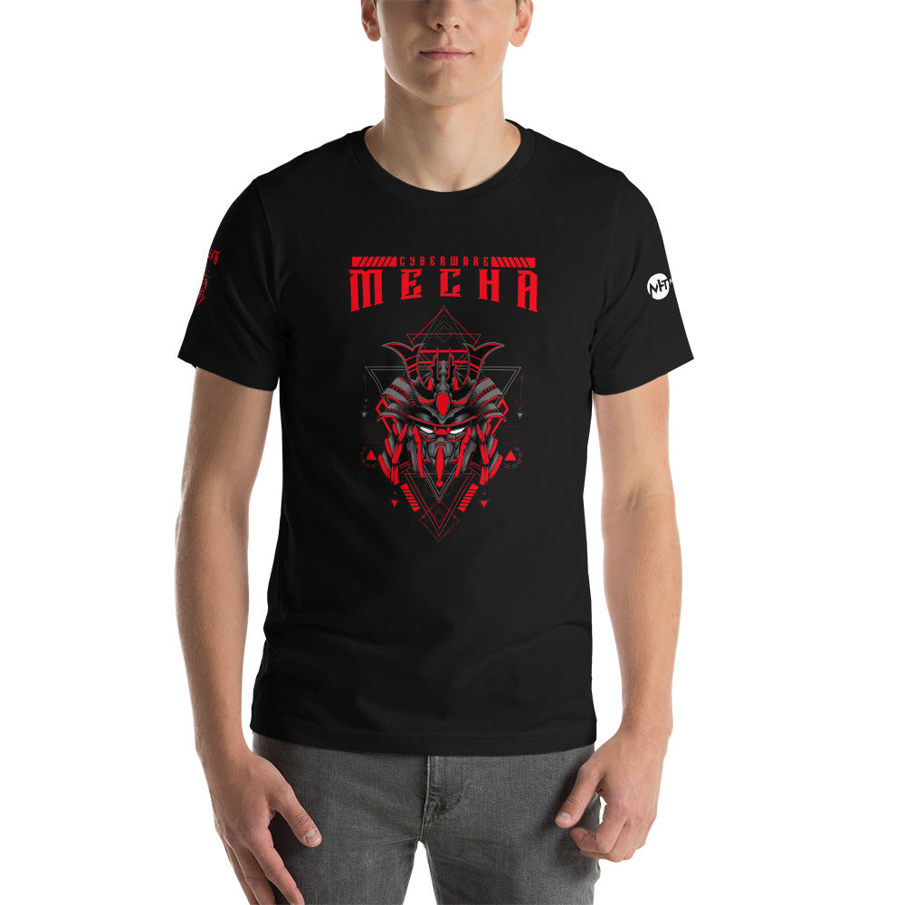 CyberWare Mecha - Short-Sleeve Unisex T-Shirt ( all sides print) by DarkByteGear